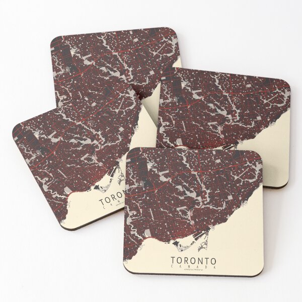 Item preview, Toronto City Map of Canada - Vector designed and sold by deMAP.