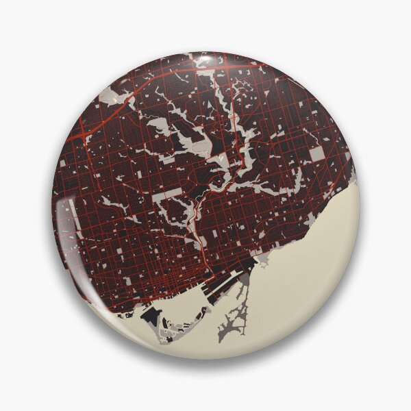 Item preview, Toronto City Map of Canada - Vector designed and sold by deMAP.