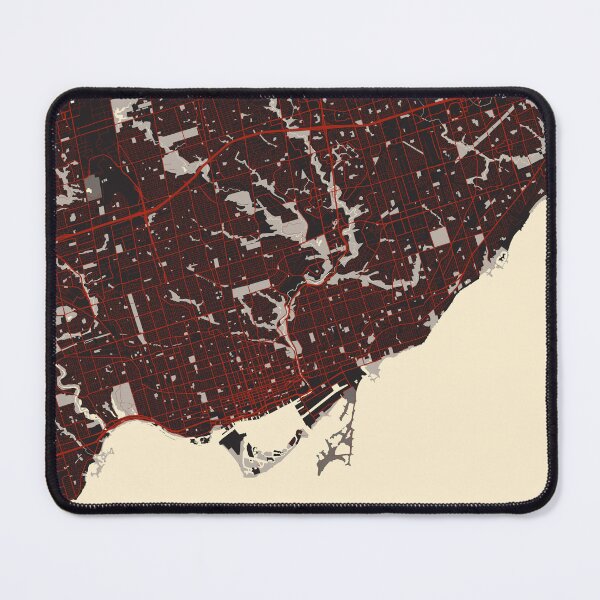 Item preview, Toronto City Map of Canada - Vector designed and sold by deMAP.