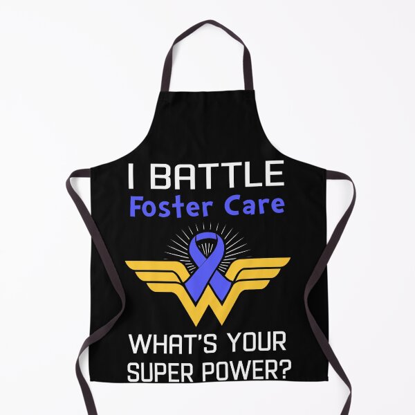 Item preview, I Battle Foster Care What's Your Super Power Support Foster Care Warrior Gifts designed and sold by Sabfit.