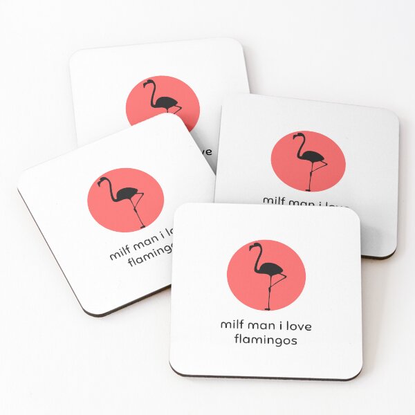 Item preview, Funny Love Hot Milfs For Love Hot Mom For I Hot Moms Gift Milf Man I Love Flamingos Funny Flamingo Lover designed and sold by ROBOUE.