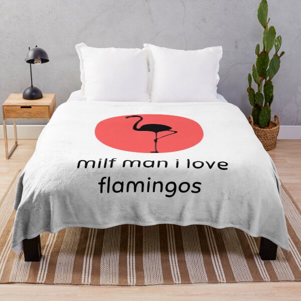 Item preview, Funny Love Hot Milfs For Love Hot Mom For I Hot Moms Gift Milf Man I Love Flamingos Funny Flamingo Lover designed and sold by ROBOUE.