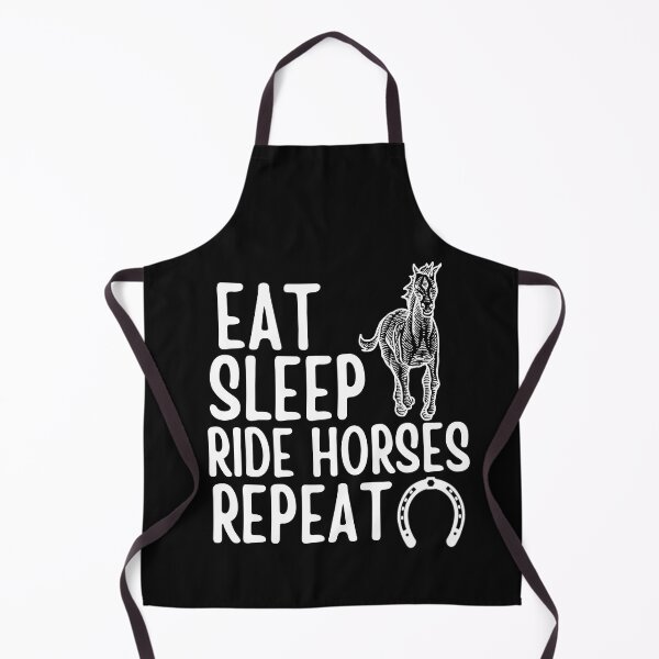 Item preview, Eat Sleep Ride Horses Repeat designed and sold by TheAnimalZ00.