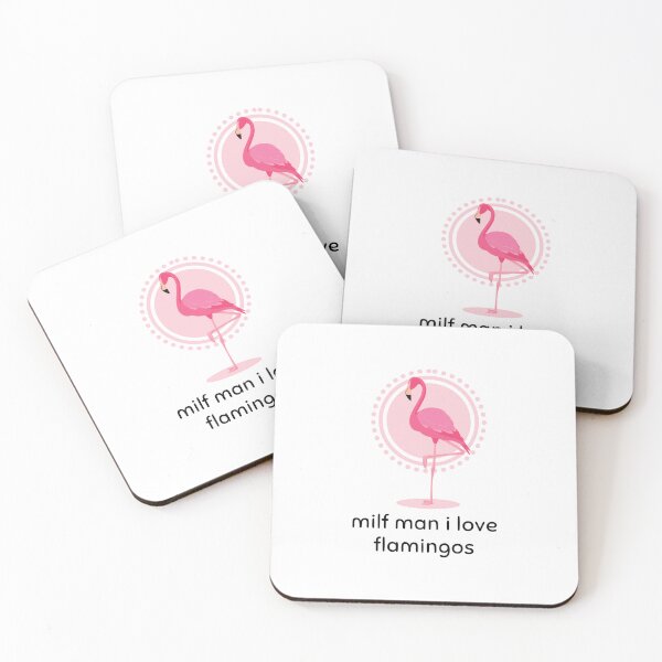 Item preview, Funny Love Hot Milfs For Love Hot Mom For I Hot Moms Gift Milf Man I Love Flamingos Funny Flamingo Lover designed and sold by ROBOUE.