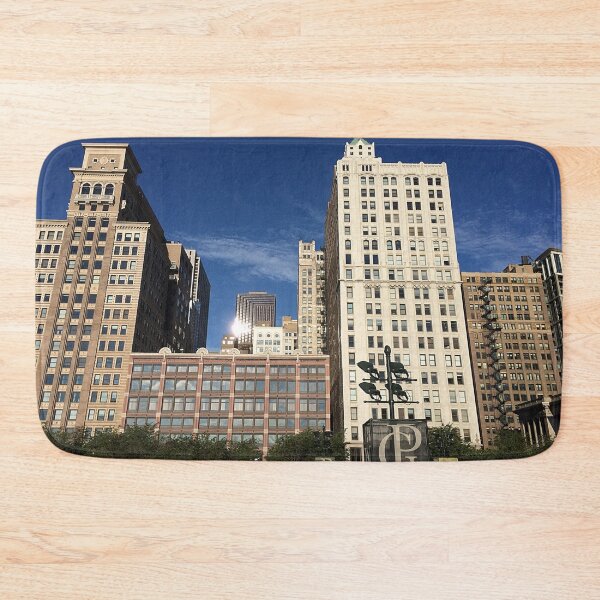 Item preview, Morning On North Michigan Avenue designed and sold by mamamur.