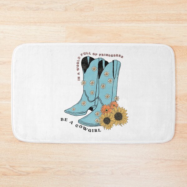 Item preview, Be a Cowgirl in a World Full of Princesses Funny Cute Country Western Design designed and sold by ElishaKayne.