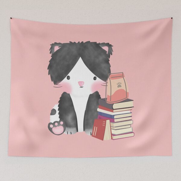 Item preview, Bibbs the Sweet Book Cat designed and sold by tmdaliggr.