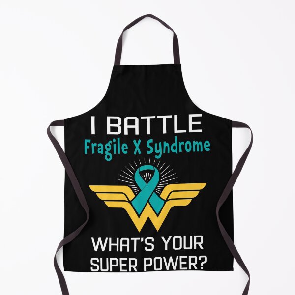 Item preview, I Battle Fragile X Syndrome What's Your Super Power Support Fragile X Syndrome Warrior Gifts  designed and sold by Sabfit.