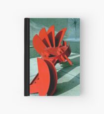 Sculpture in Red Hardcover Journal