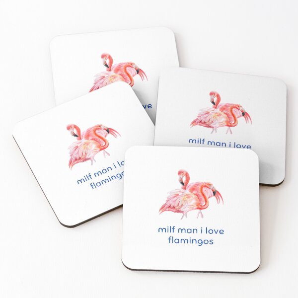 Item preview, Funny Love Hot Milfs For Love Hot Mom For I Hot Moms Gift Milf Man I Love Flamingos Funny Flamingo Lover designed and sold by ROBOUE.