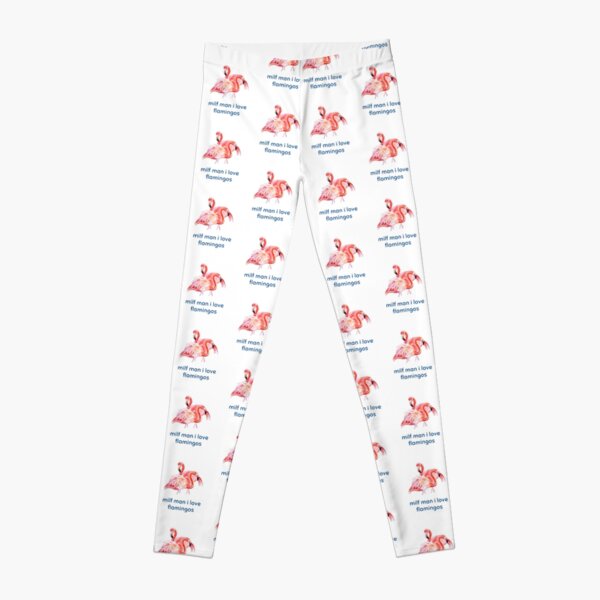 Funny flamingo leggings