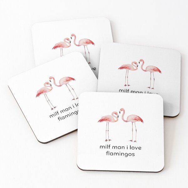 Item preview, Funny Love Hot Milfs For Love Hot Mom For I Hot Moms Gift Milf Man I Love Flamingos Funny Flamingo Lover designed and sold by ROBOUE.