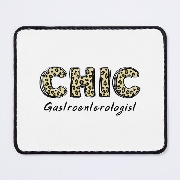 Item preview, Chic Gastroenterologist leopard designed and sold by Medisigne.