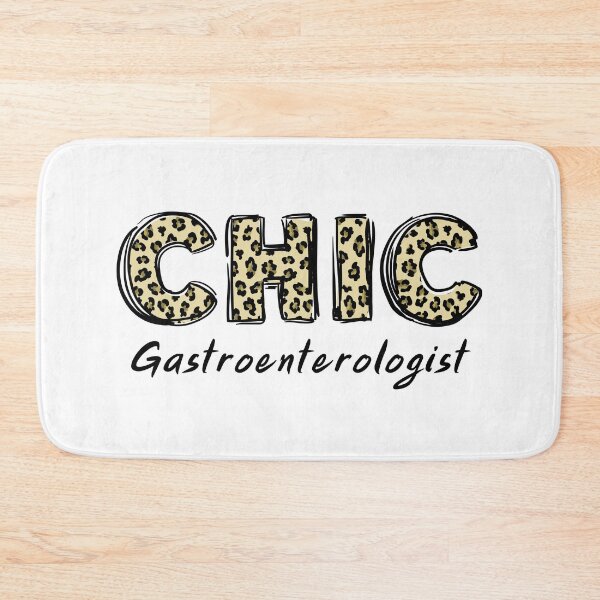Item preview, Chic Gastroenterologist leopard designed and sold by Medisigne.