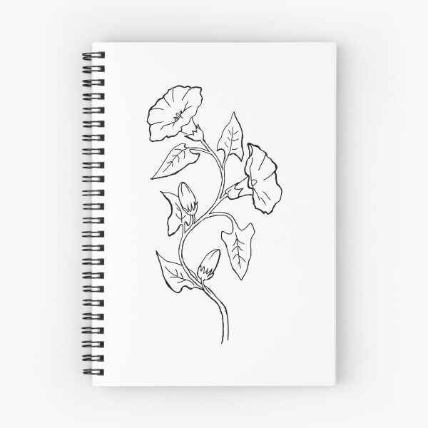 Item preview, September Birth Flower Morning Glory Art designed and sold by Digi Artworks Store.