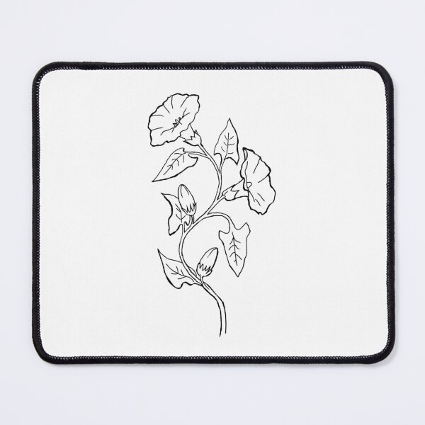 Item preview, September Birth Flower Morning Glory Art designed and sold by Digi Artworks Store.