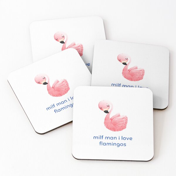 Item preview, Funny Love Hot Milfs For Love Hot Mom For I Hot Moms Gift Milf Man I Love Flamingos Funny Flamingo Lover designed and sold by ROBOUE.