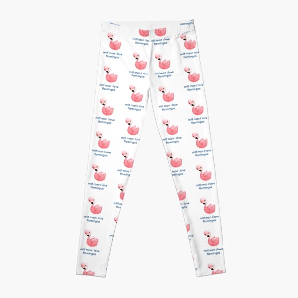 Funny flamingo leggings