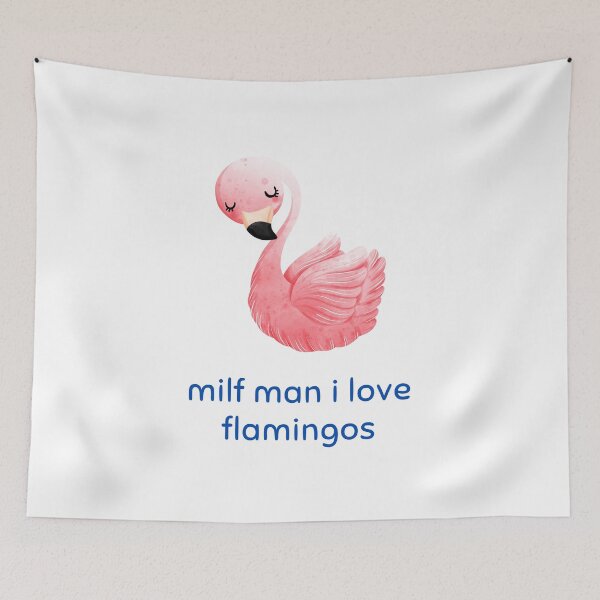 Item preview, Funny Love Hot Milfs For Love Hot Mom For I Hot Moms Gift Milf Man I Love Flamingos Funny Flamingo Lover designed and sold by ROBOUE.