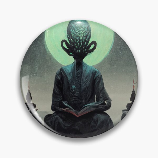 Item preview, Meditation alien designed and sold by joeadrianart.