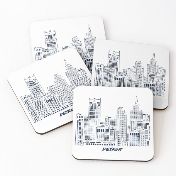 Item preview, Detroit Cityscape designed and sold by Grace A.