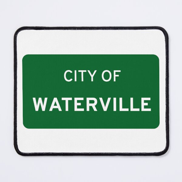Item preview, City of Waterville Sign designed and sold by Runnerg1rl.