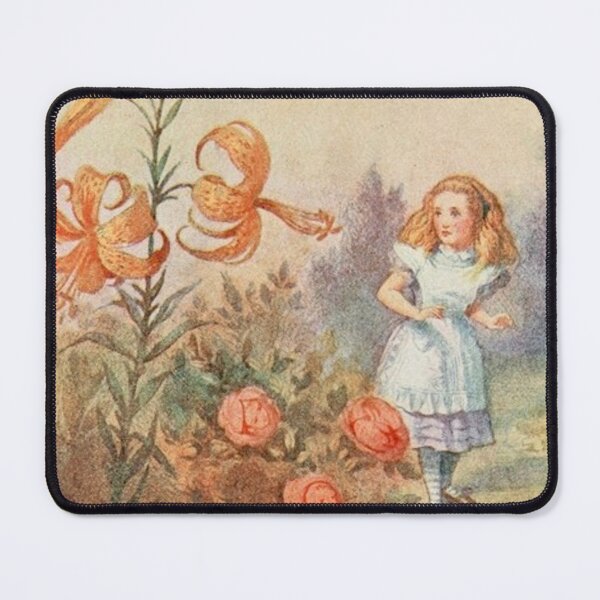 Item preview, Alice and Tiger Lily, illustrated by John Tenniel designed and sold by LoveSeasonz.