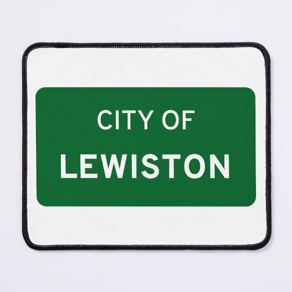 Item preview, City of Lewiston Sign designed and sold by Runnerg1rl.