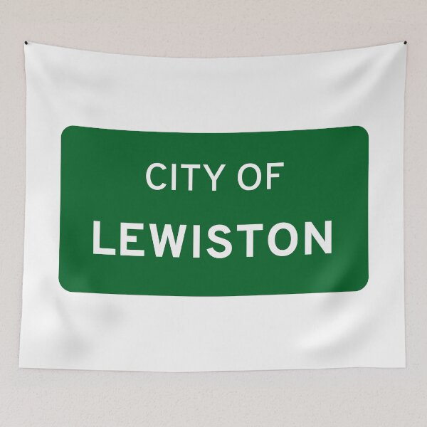 Item preview, City of Lewiston Sign designed and sold by Runnerg1rl.
