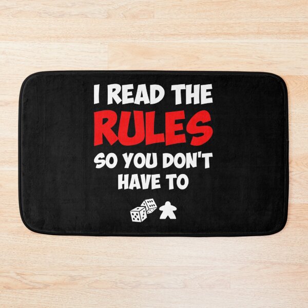 Item preview, I Read The Rules Funny Board Game Classic T-Shirt designed and sold by avickieww80.