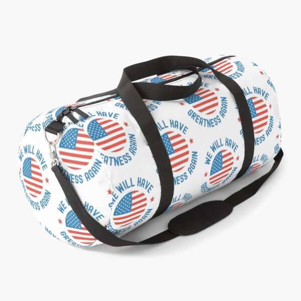 Item preview, We Will Have Greatness Again | Cool Donald Trump Speech with American Flag Design designed and sold by appareltolove.