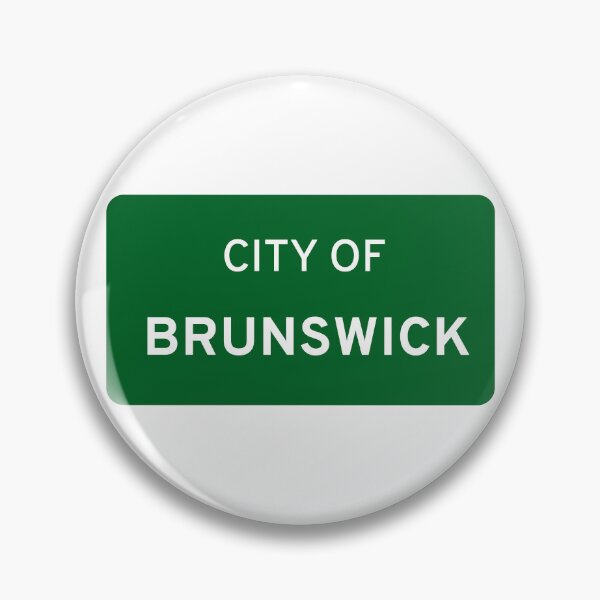 Item preview, City of Brunswick Sign designed and sold by Runnerg1rl.