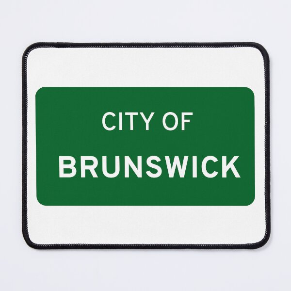 Item preview, City of Brunswick Sign designed and sold by Runnerg1rl.
