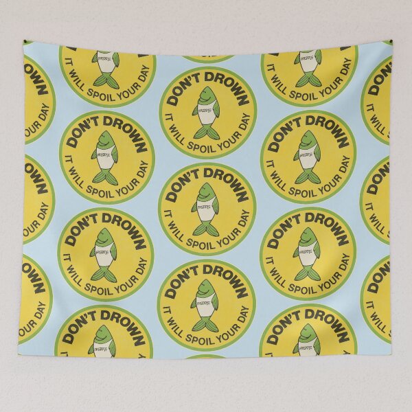 Item preview, Vintage USACE Pittsburgh Freddie Says "Don't Drown" designed and sold by acquiesce13.
