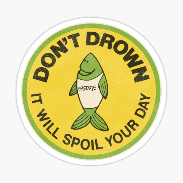 Item preview, Vintage USACE Pittsburgh Freddie Says "Don't Drown" designed and sold by acquiesce13.