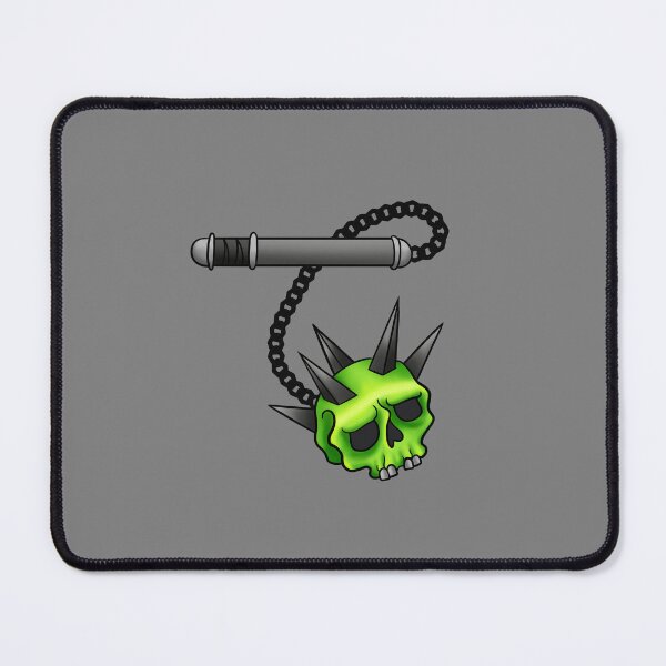 Item preview, Green skull mace designed and sold by Megikyu.