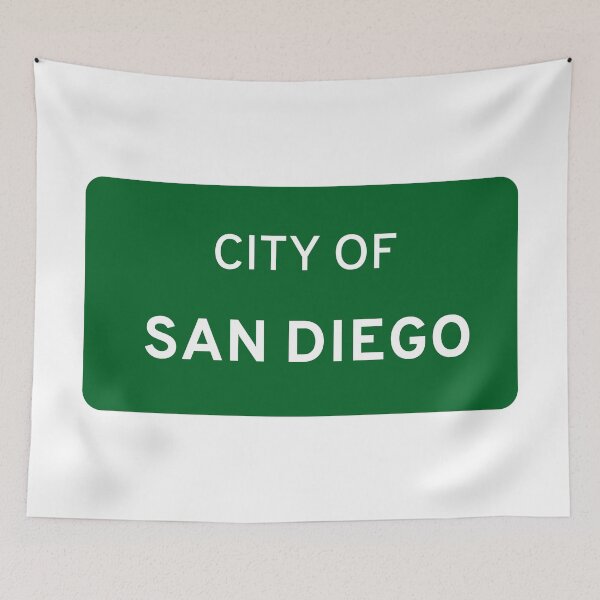 Item preview, City of San Diego Sign designed and sold by Runnerg1rl.
