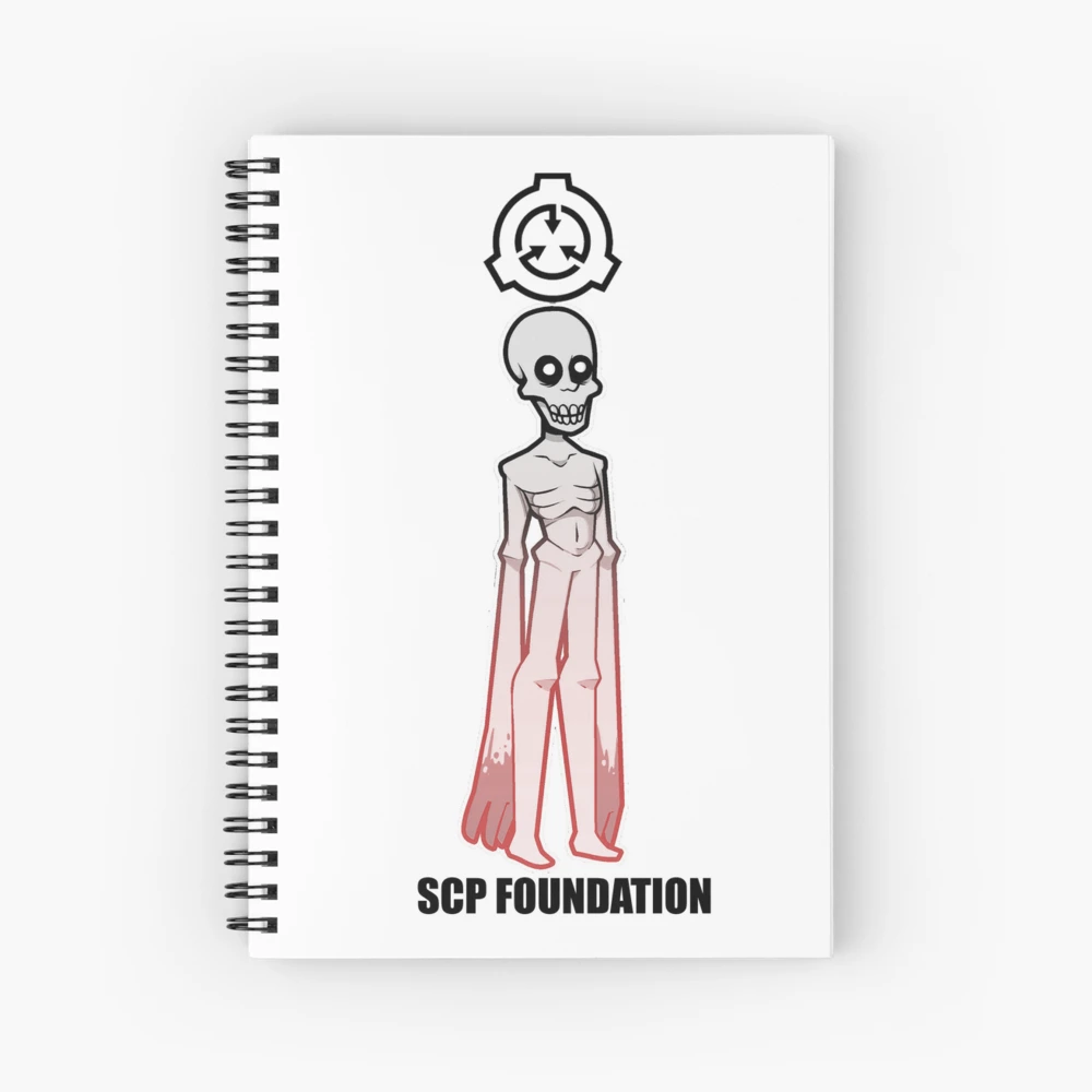 SCP-096 - Shy Guy Spiral Notebook for Sale by musthaveitsfun