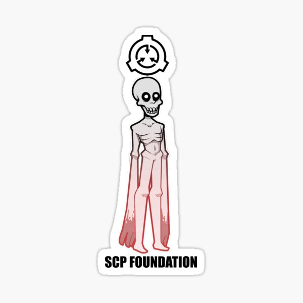 SCP-096 Sticker for Sale by Paperparrots