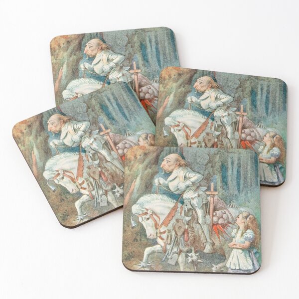 Item preview, The White Knight and Alice illustrated by John Tenniel designed and sold by LoveSeasonz.