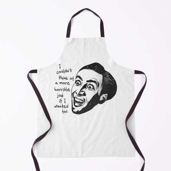 Item preview, Nic Cage Face --- I Couldn't Think of a More Horrible Job  designed and sold by acquiesce13.