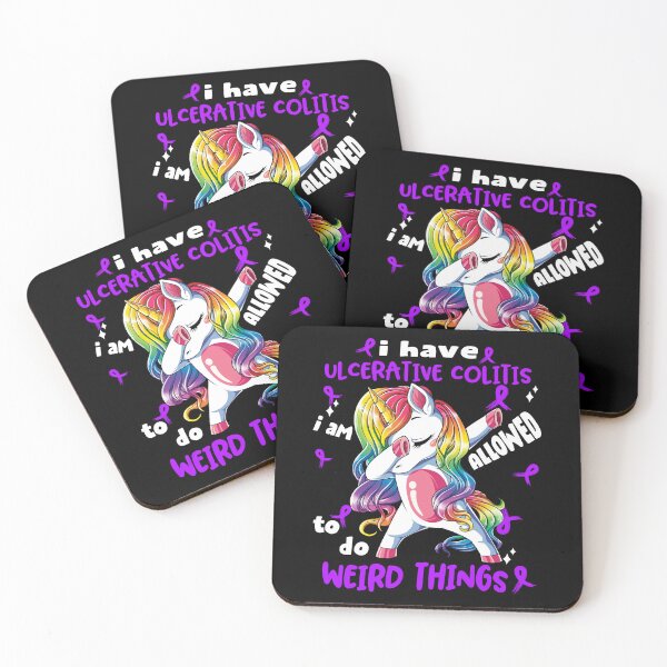 Item preview, Ulcerative Colitis Awareness Funny I have Ulcerative Colitis i'm allowed to do Weird Things! designed and sold by JanetShop809.