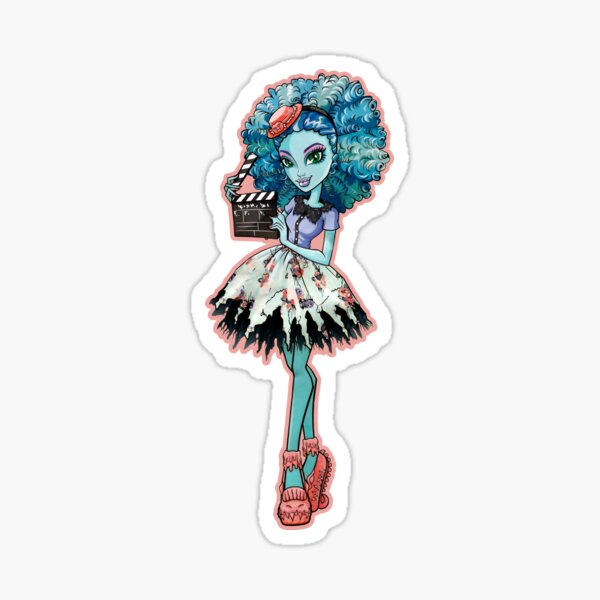 Monster High Lagoona Blue Sticker for Sale by BreannaRobin