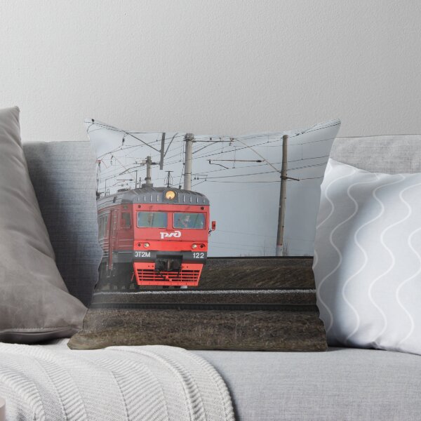 Item preview, Commuter train Russian Railways in motion  designed and sold by mrivserg.