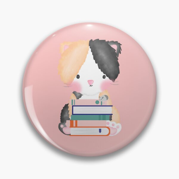 Item preview, Muffin the Sweet Book Cat designed and sold by tmdaliggr.