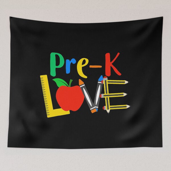 Item preview, Pre-K Love, Teacher Student Classroom Gift Tools Design designed and sold by hardrhubarb1587.