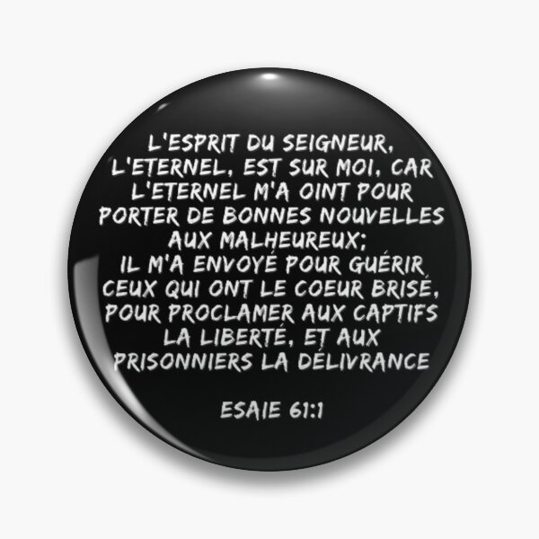 Item preview, Esaie 61:1 designed and sold by CherishedCloset.