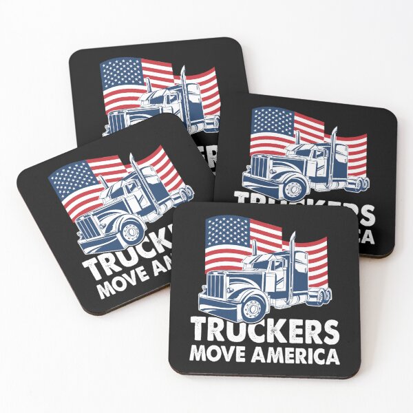Item preview, Truckers move america designed and sold by pnkpopcorn.