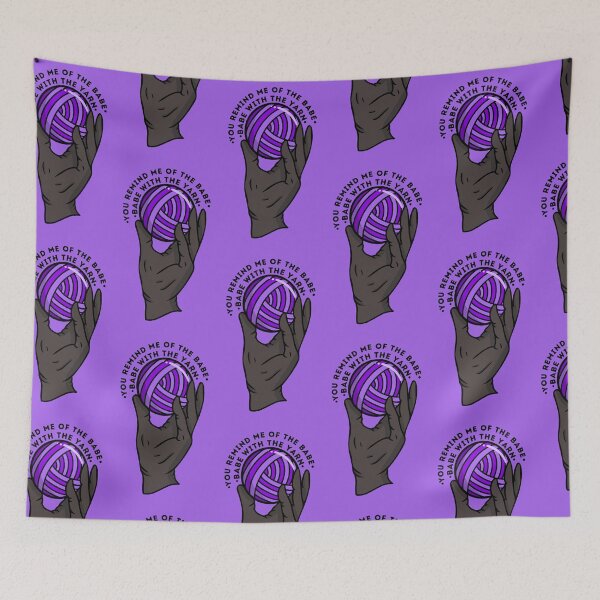 Item preview, Babe with the Yarn... designed and sold by PinkSheepMerch.