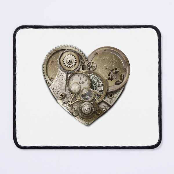 Item preview, Steampunk Heart no background designed and sold by Melli M Designs.